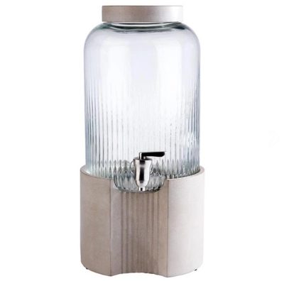 Distributeur de boissons Element, Ø 22 cm, H: 45cm béton_1