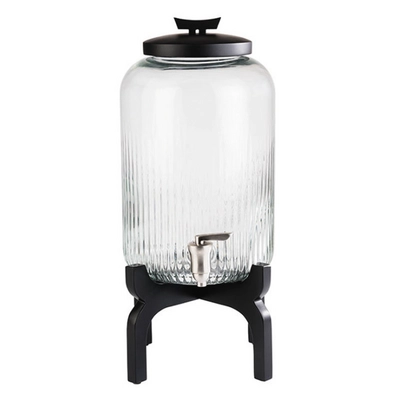 Distributeur de boissons Asia, 24.5 cm, H: 45.5 cm 7 l, récipient en verre robuste_1