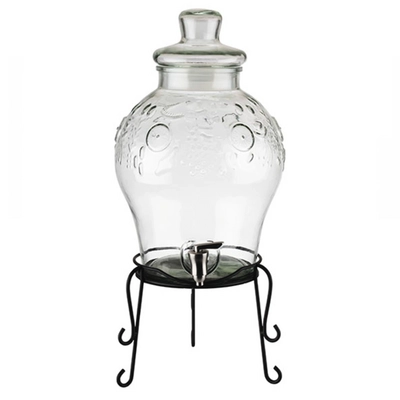 Getränkespender Fruits, Ø 25 cm H: 58 cm, 10.5 l, aus Glas  _1