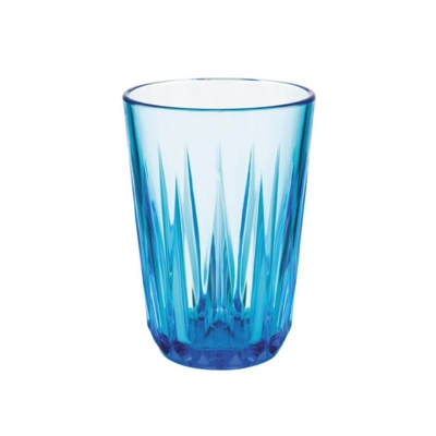 Gobelet Crystal, 8 cm Ø, H: 12.5 cm, tritane, bleu, 300 ml_1