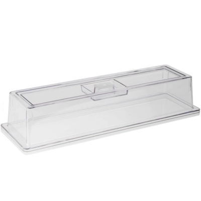GN 2/4 Abdeckhaube , 53 x 16.2 cm H: 10.5 cm Polycarbonat                  _1