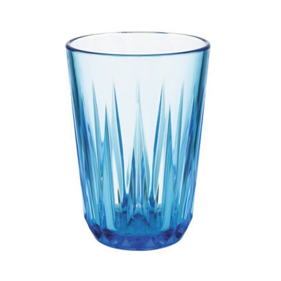 Gobelet Crystal, 8.5 cm Ø, H: 14 cm Tritan, bleu, 400 ml_1