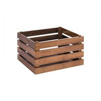 GN Superbox Boîte brun 55.5 x 35 cm, H: 20 cm, en bois d'acacia