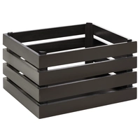 GN Superbox Boîte noir, 35 x 29 cm, H: 20 cm, en bois d'acacia_1