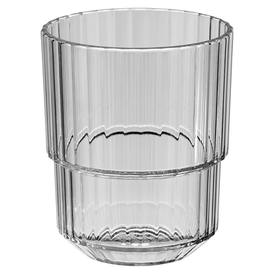 Trinkbecher Linea, grau, 150 ml, stapelbar Ø 6.5 cm, H: 8 cm, Tritan_1