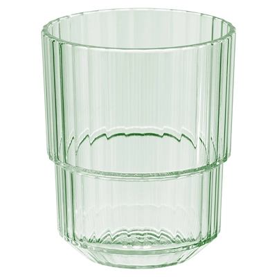 Trinkbecher Linea, grün, 150 ml, stapelbar Ø 6.5 cm, H: 8 cm, Tritan_1