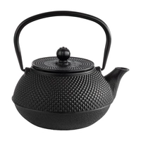 Teekanne Asia, 17 x 14 cm, H: 17 cm, 0.8 l Gusseisen, innen emailliert