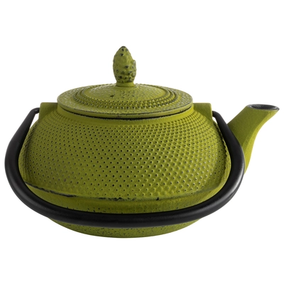 Teekanne Asia, 17 x 14 cm, H: 17 cm, 0.8 l Gusseisen, innen emailliertl_2
