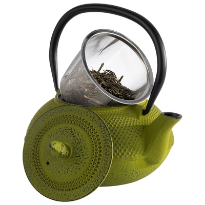 Teekanne Asia, 17 x 14 cm, H: 17 cm, 0.8 l Gusseisen, innen emailliertl_3