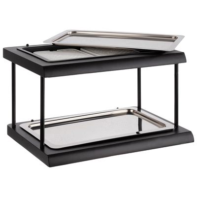 Buffetvitrine, 60 x 41 cm, H: 36 cm     _1