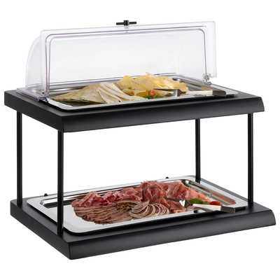 Buffetvitrine, 60 x 41 cm, H: 36 cm     _2