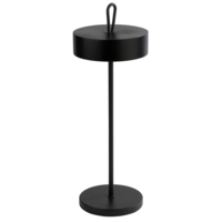 Tischleuchte Cleo, Ø 12 cm, H: 30.5 cm, schwarz 