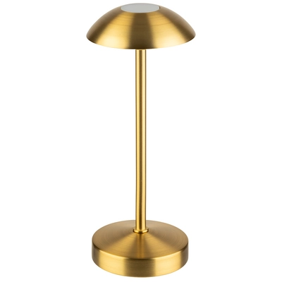 Lampe de table Alva, Ø 8 cm, H: 20 cm, d'or _1