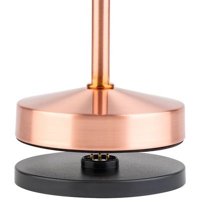 Lampe de table Alva, Ø 8 cm, H: 20 cm, cuivre _3