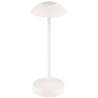 Lampe de table Alva, Ø 8 cm, H: 20 cm, blanc 