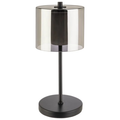 Lampe de table Anton, Ø 12 cm, H: 28 cm, noir _1