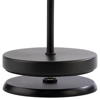Lampe de table Anton, Ø 12 cm, H: 28 cm, noir _3