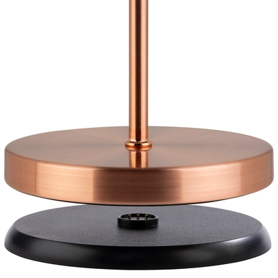 Lampe de table Merle, Ø 11 cm, H: 30.5 cm, cuivre _3