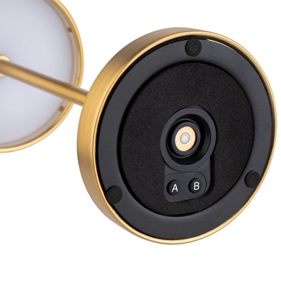 Tischleuchte Merle Mini, Ø 9 cm, H: 25 cm, gold _3