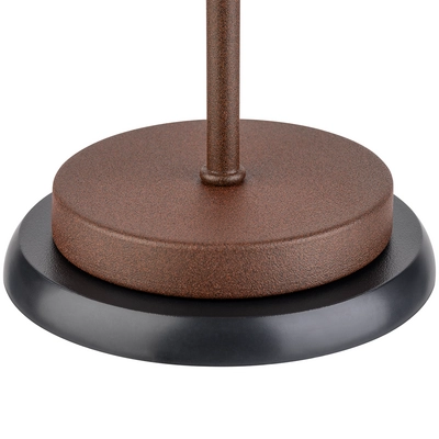Tischleuchte Merle Mini, Ø 9 cm, H: 25 cm, braun _3