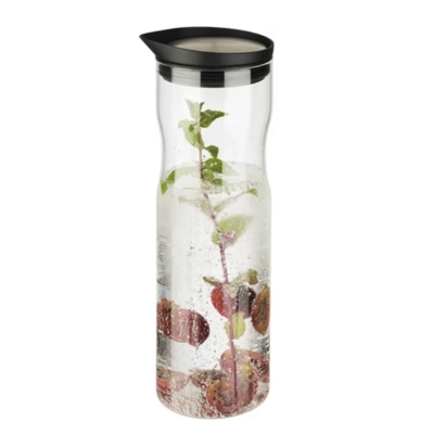 Carafe avec couvercle, H: 25 cm, Ø 8 cm, 1.0 l _2