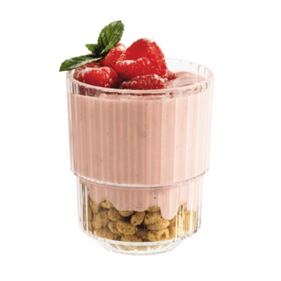 Trinkbecher Linea, transparent, 300 ml, stapelbar Ø 8.5 cm, H: 10 cm, Tritan_2