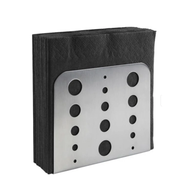 Serviettenhalter, 15 x 12.5 cm, B: 4.5 cm 18/0 Edelstahl, matt poliert_2