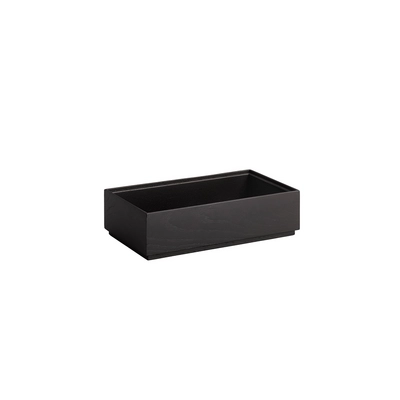 Boîte en bois GN 1/3 Valo, 32.5 x 17.6 cm,  H: 8.5 cm, noir_1