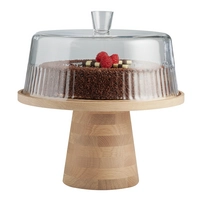 Plat de service et à gâteau Valo Ø 32 cm, H: 17 cm 