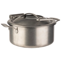Orbit Chafing Dish 4-tlg. Ø 30.5cm, Edelstahl, 4 l Vintage Look