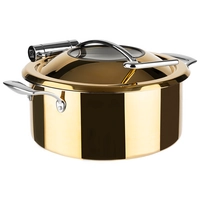 Chafing dish Orbit, 4 pièces, Ø 30.5 cm, 4 l acier inoxydable, or
