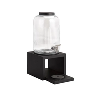 Distributeur de boissons Valo, 21 x 21 cm,  H: 46.5 cm, noir