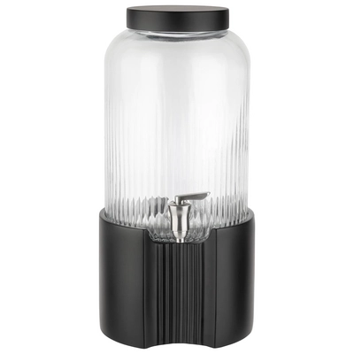 Getränkespender Element, Ø 22 cm, H: 45 cm,  7 Liter, Behälter aus Glas_1
