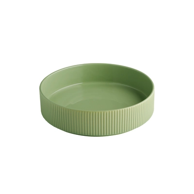 Schale The Grid salbei, Ø 23 cm, H: 6 cm, 1.3l _1