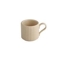 Espressotasse The Grid, Ø 6 cm, H: 6 cm, 8 cl,  sand