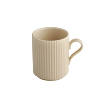 Kaffeebecher The Grid, Ø 7.5 cm, H: 9.5 cm,  24 cl, sand