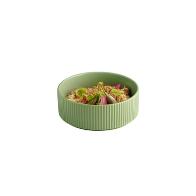 Bol The Grid salbei, Ø 16 cm, H: 6 cm, 0.55l _2