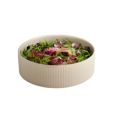 Schale The Grid sand, Ø 26 cm, H: 8.5 cm, 2.5l _2