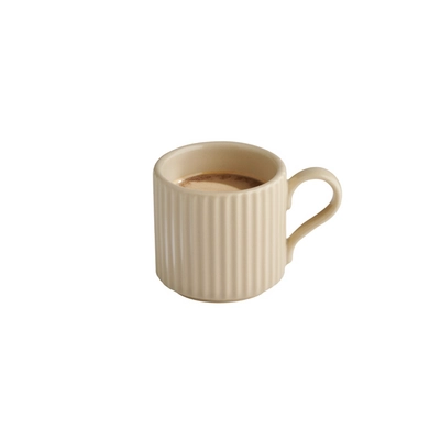 Espressotasse The Grid, Ø 6 cm, H: 6 cm, 8 cl,  sand_2