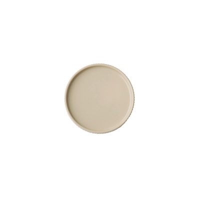 Teller The Grid,  Ø 14 cm, H: 2.5 cm,  sand_3