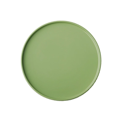 Teller The Grid, Ø 26 cm, H: 2.5 cm,  salbei_3