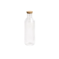Lines Glaskaraffe, Kork Deckel, H: 27 cm, 1.0 l 