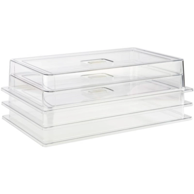 GN 1/1 Abdeckhaube, 53 x 32.5 cm, H: 9.5 cm Polycarbonat_2