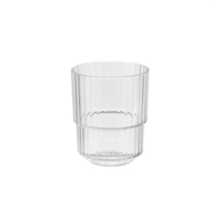 Gobelet Linea, transparent, 150 ml, empilable, Ø 6.5 cm, H: 8 cm, en Tritan