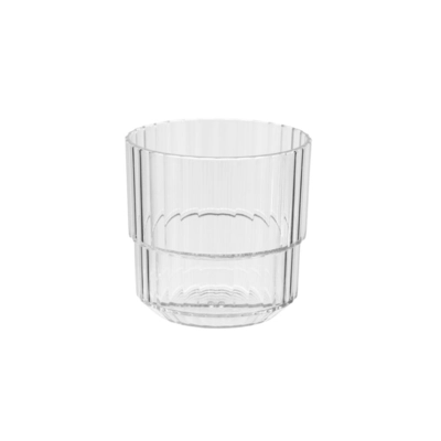 Gobelet Linea, transparent, 220 ml, empilable, Ø 8.5 cm, H: 8 cm, en Tritan_1