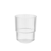 Gobelet Linea, transparent, 300 ml, empilable, Ø 8.5 cm, H: 10 cm, en Tritan