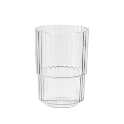 Gobelet Linea, transparent, 400 ml, empilable, Ø 8.5 cm, H: 12 cm, en Tritan_1