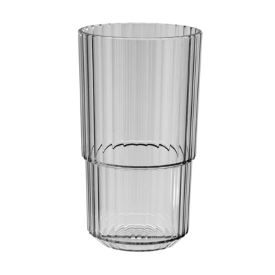 Gobelet Linea, gris, 500 ml, empilable, Ø 8.5 cm, H: 15 cm, en Tritan_1