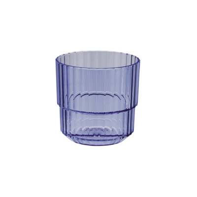 Gobelets Linea, bleu, 220 ml, empilable Ø 8.5 cm, H: 8 cm, en Tritan_1