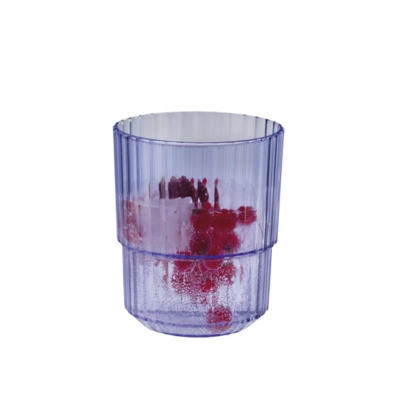 Gobelets Linea, bleu, 300 ml, empilable Ø 8.5 cm, H: 10 cm, en Tritan_2